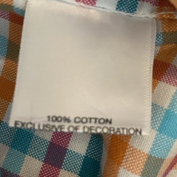 Cremieux Classics Shirt Mens XL Multi Color Plaid Cotton Button Down - Picture 5 of 10